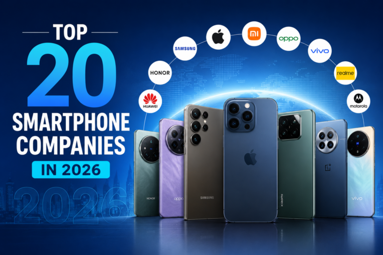Top 20 Smartphone Companies in 2026