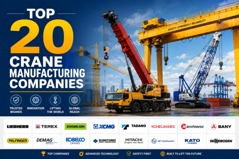 Top 20 Crane Manufacturing Companies
