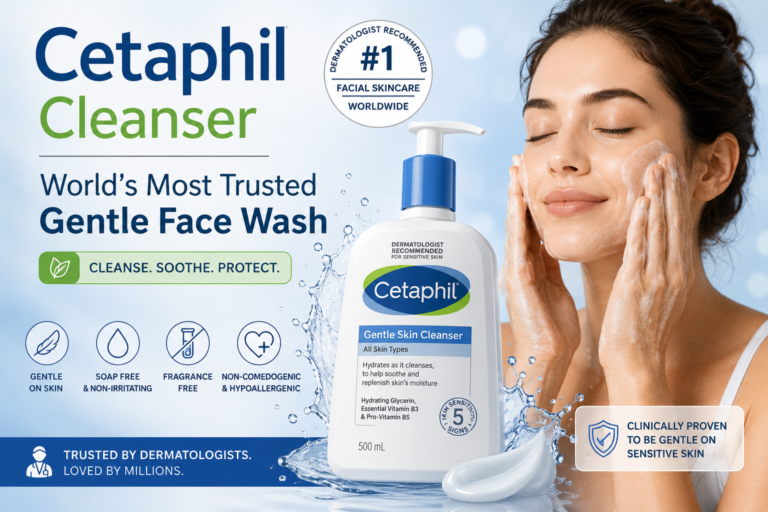 Cetaphil Cleanser: World’s Most Trusted Gentle Face Wash